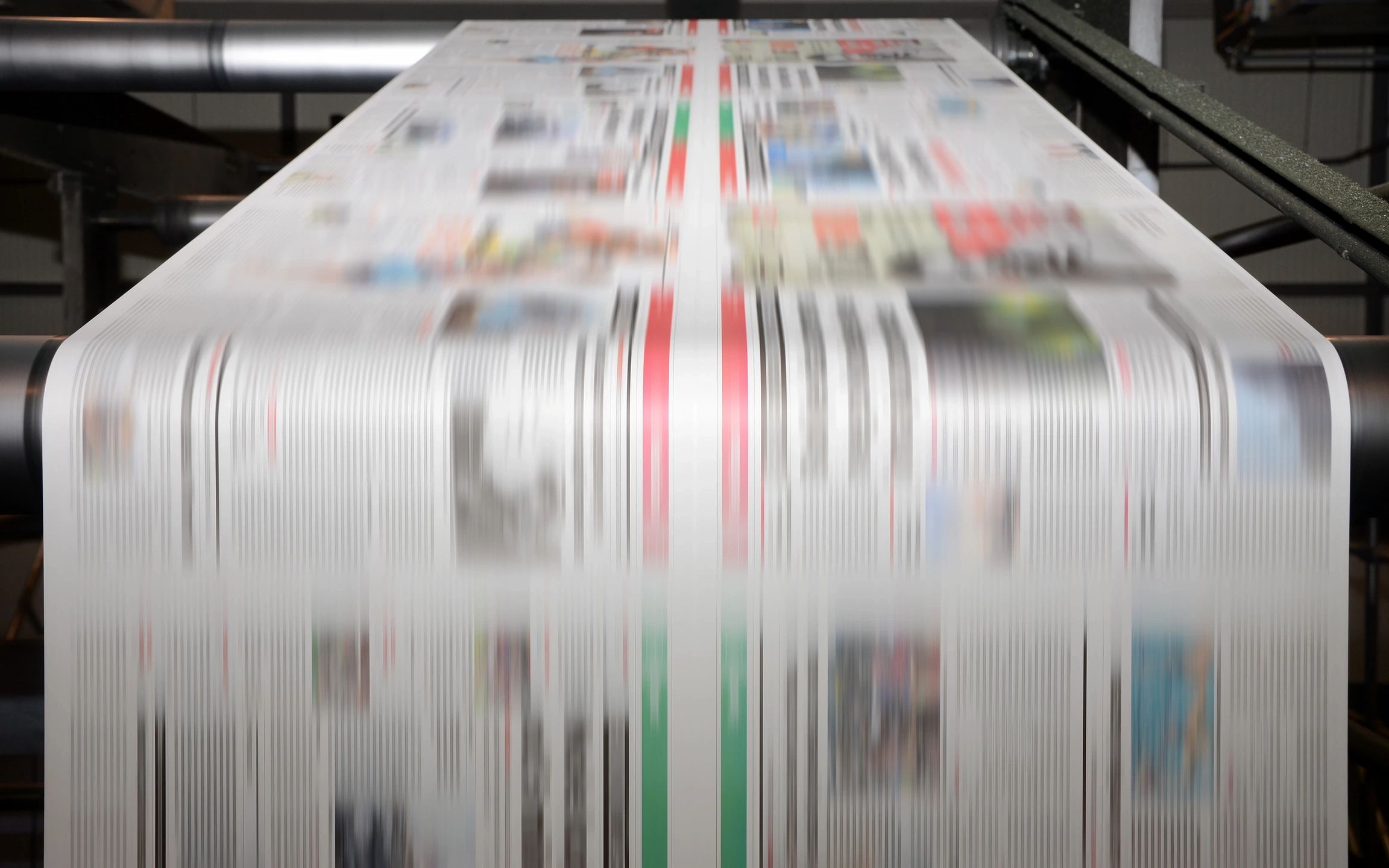 Newspaper printing press